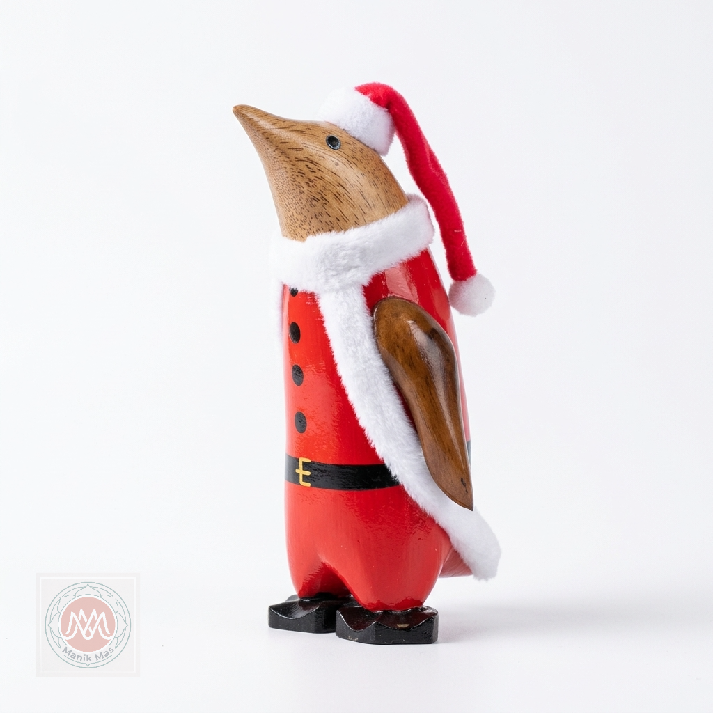 Penguin Bambu Santa Claus Cape