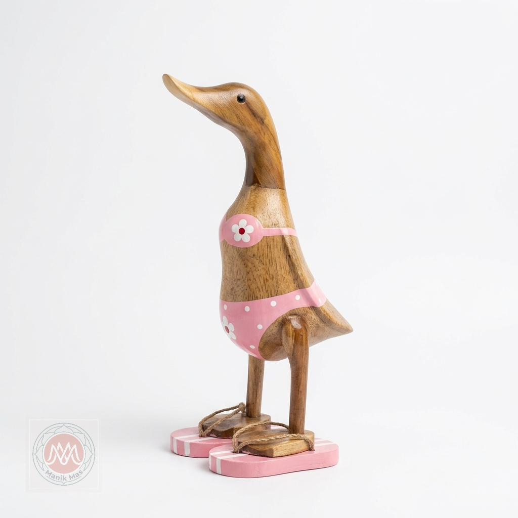 Bebek Bambu Bikini - Coral Pink